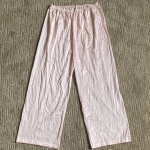 Vintage Sears Light Pink Nylon Sheer Elastic-Waist Pant Bloomers Sleepwear